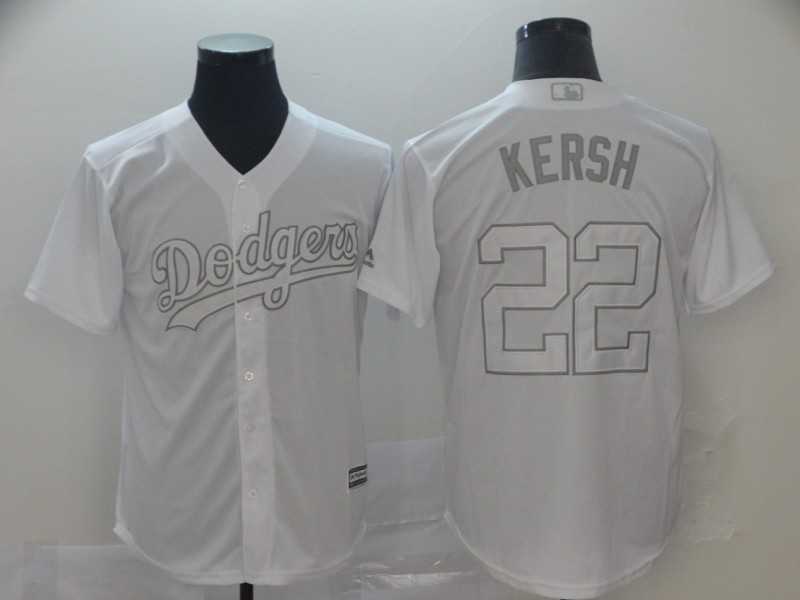 Dodgers 22 Clayton Kershaw Kersh White 2019 Players' Weekend Player Jersey,We sell and wholesale Dodgers 22 Clayton Kershaw Kersh White 2019 Players' Weekend Player Jersey on line form chian!